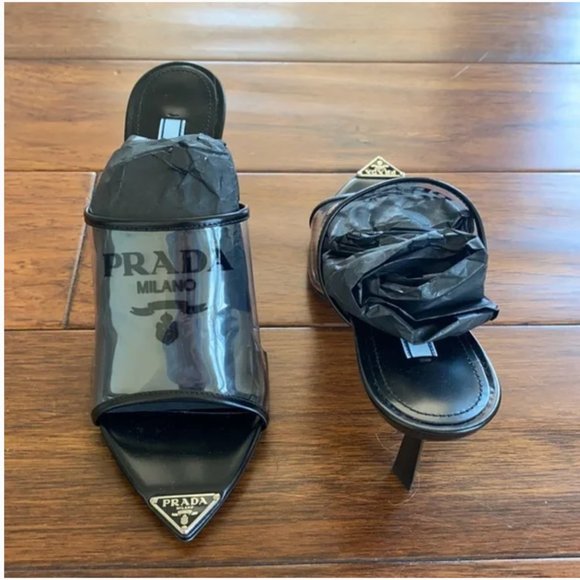 Prada PVC Heels - Picture 1 of 4